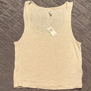 Aerie Beige Tank Top. Small